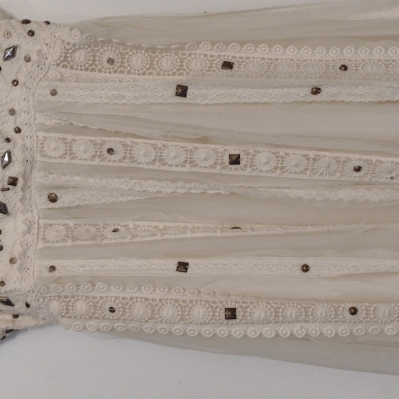 NWT Free People Studded Party Dress Maxi Dress size 4 RARE - Picture 6 of 16